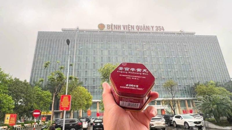 Dịch vụ ship an cung ngưu hoàng hoả tốc cấp cứu khách bị đột quỵ trong BV