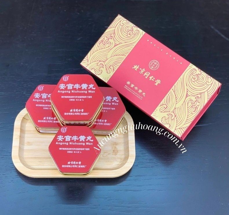 An cung ngưu hoàng là món quà sức khoẻ thiết thực sử dụng